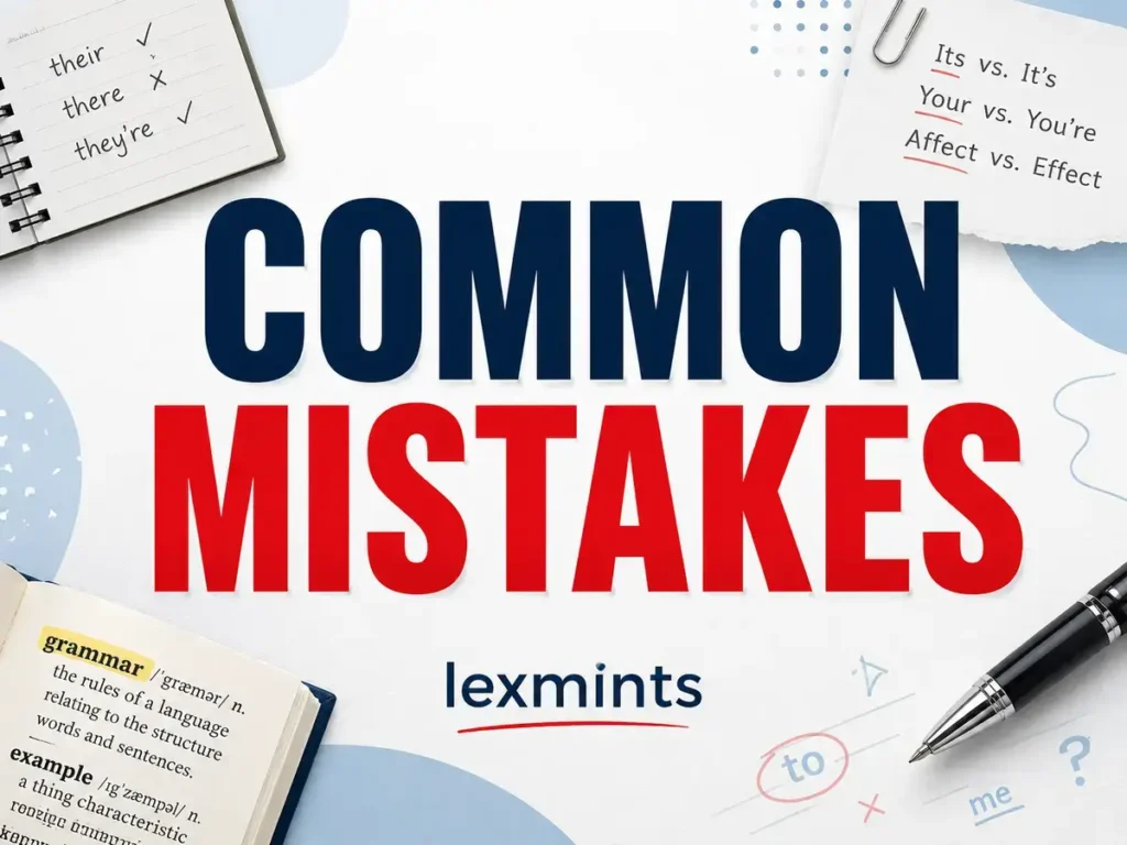 COMMON MISTAKES
