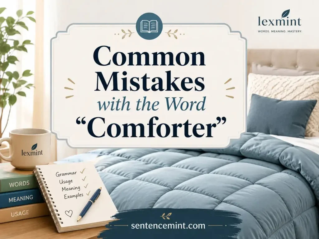Common Mistakes with the Word “Comforter”