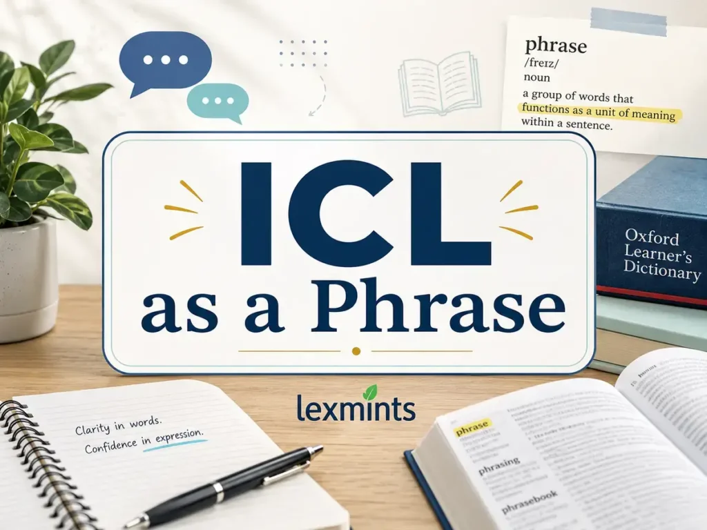 ICL as a Phrase
