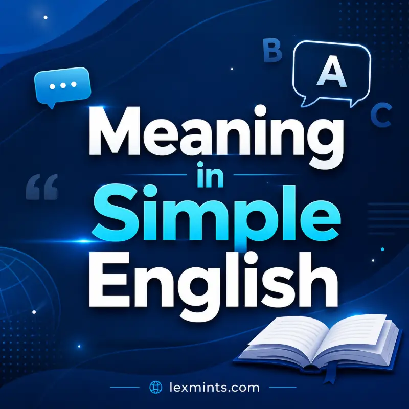 Meaning in Simple English