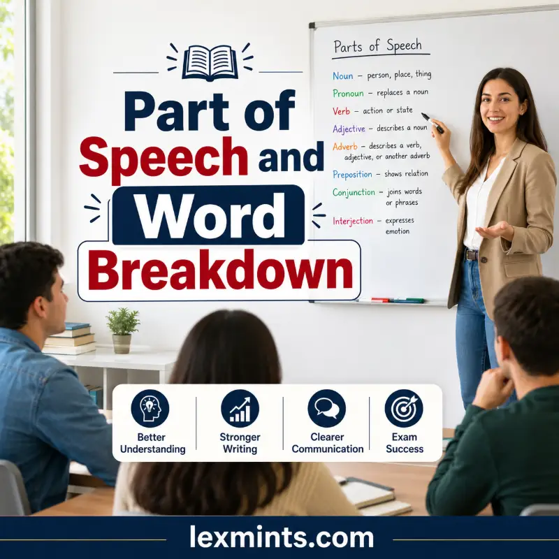 Part of Speech and Word Breakdown