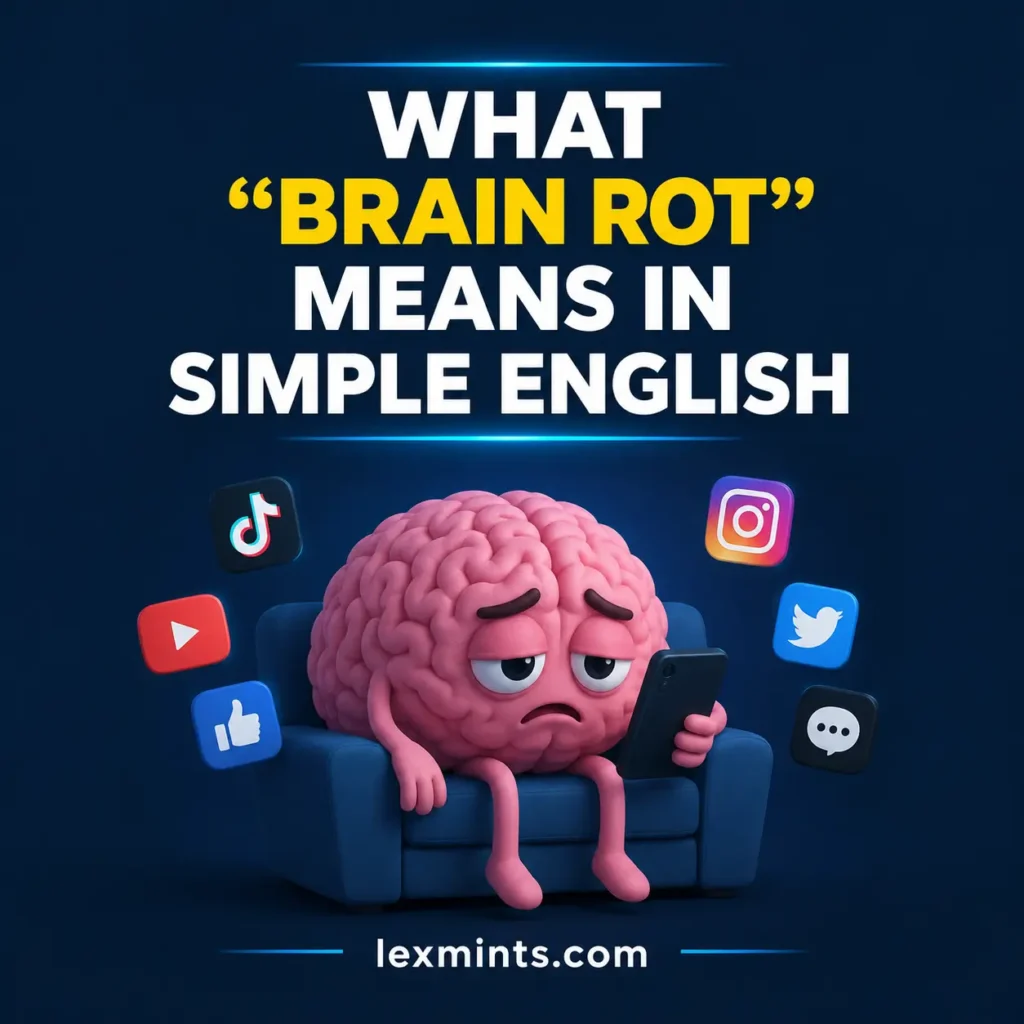 WHAT “BRAIN ROT” MEANS IN SIMPLE ENGLISH