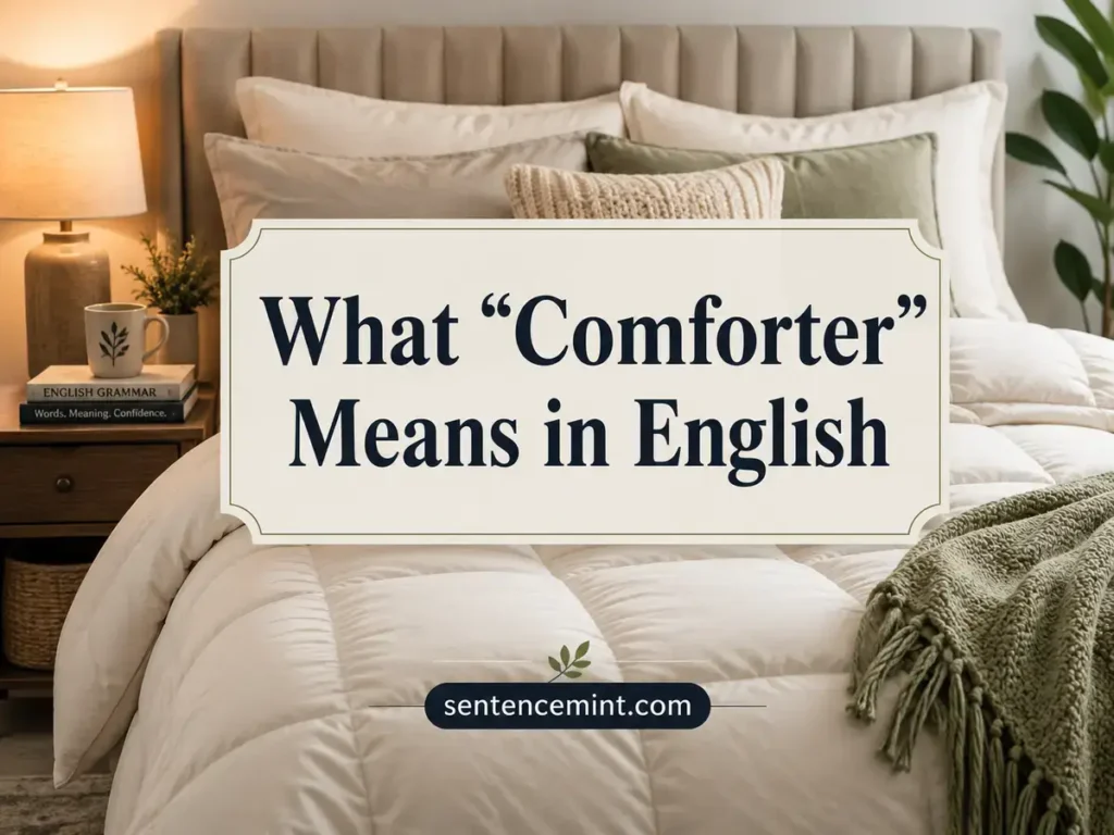 What “Comforter” Means in English