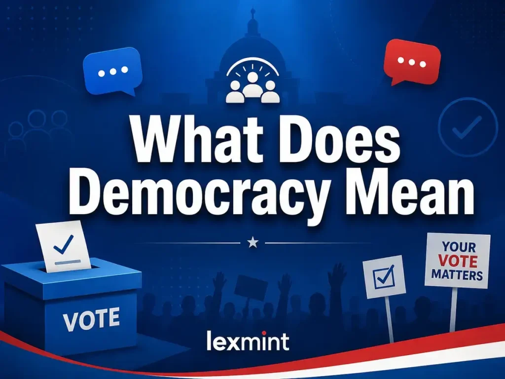 What Does Democracy Mean