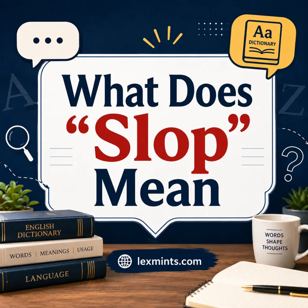 What Does “Slop” Mean