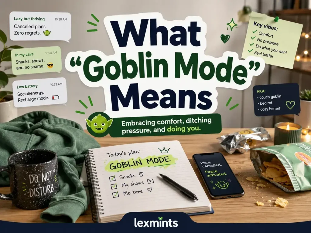 What “Goblin Mode” Means