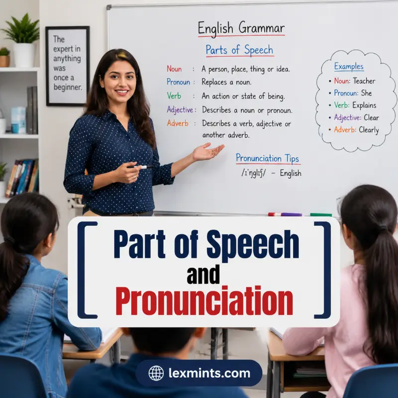 Part of Speech and Pronunciation