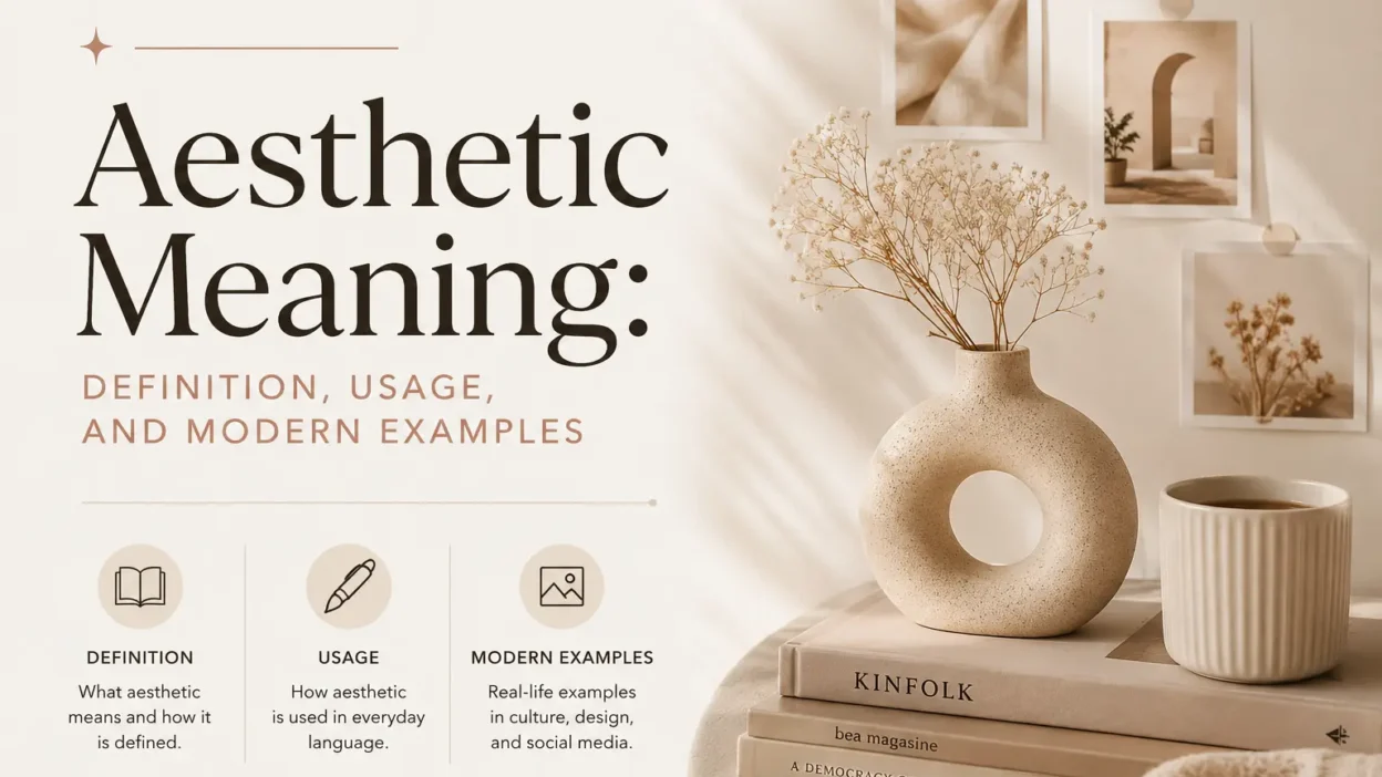 Aesthetic Meaning: Definition, Usage, and Modern Examples