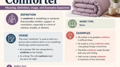 Comforter Meaning: Definition, Usage, and Examples Explained