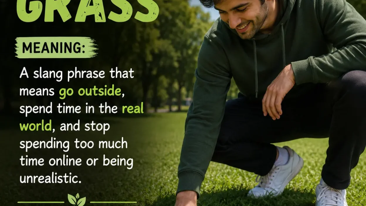 Touch Grass Meaning, Definition, and Examples Explained