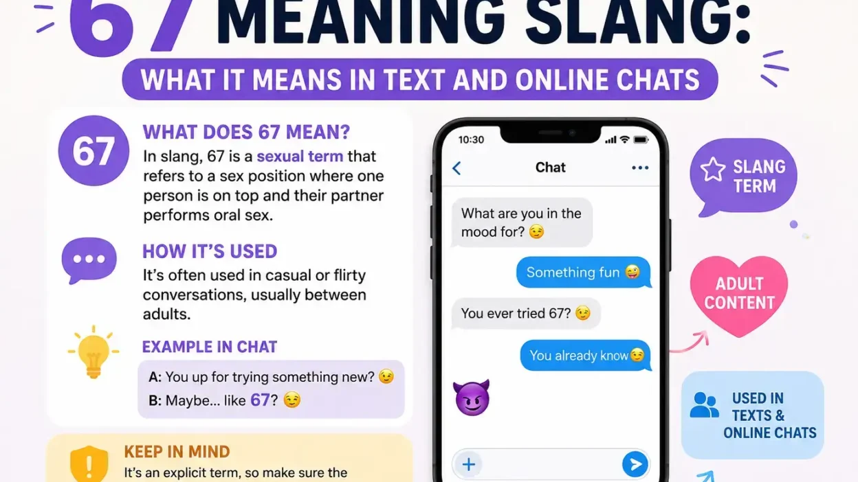 67 Meaning Slang: What It Means in Text and Online Chats