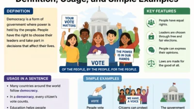 Democracy Meaning: Definition, Usage, and Simple Examples