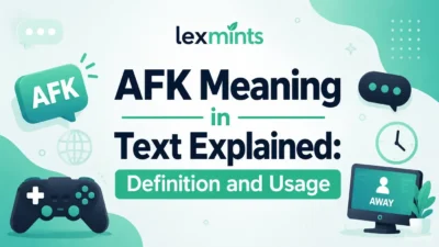 AFK Meaning