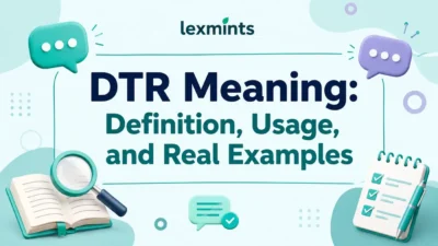 DTR Meaning