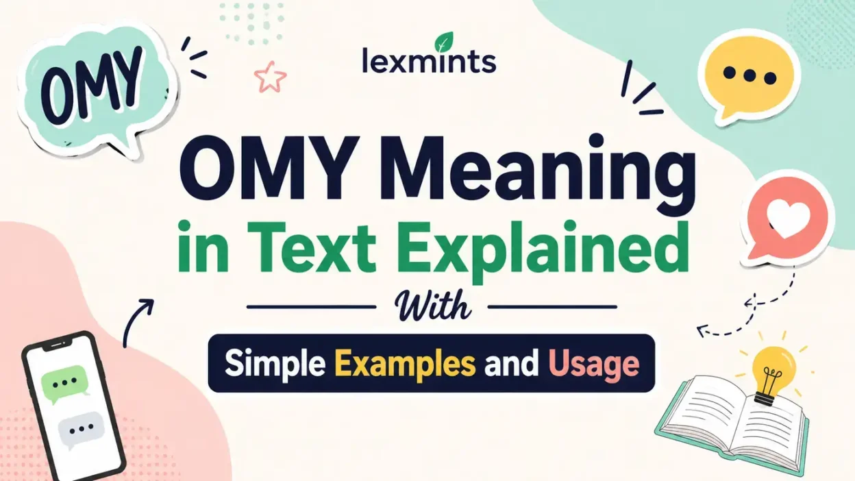 OMY Meaning