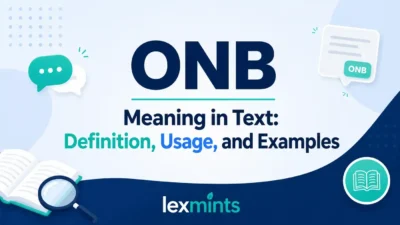 ONB Meaning