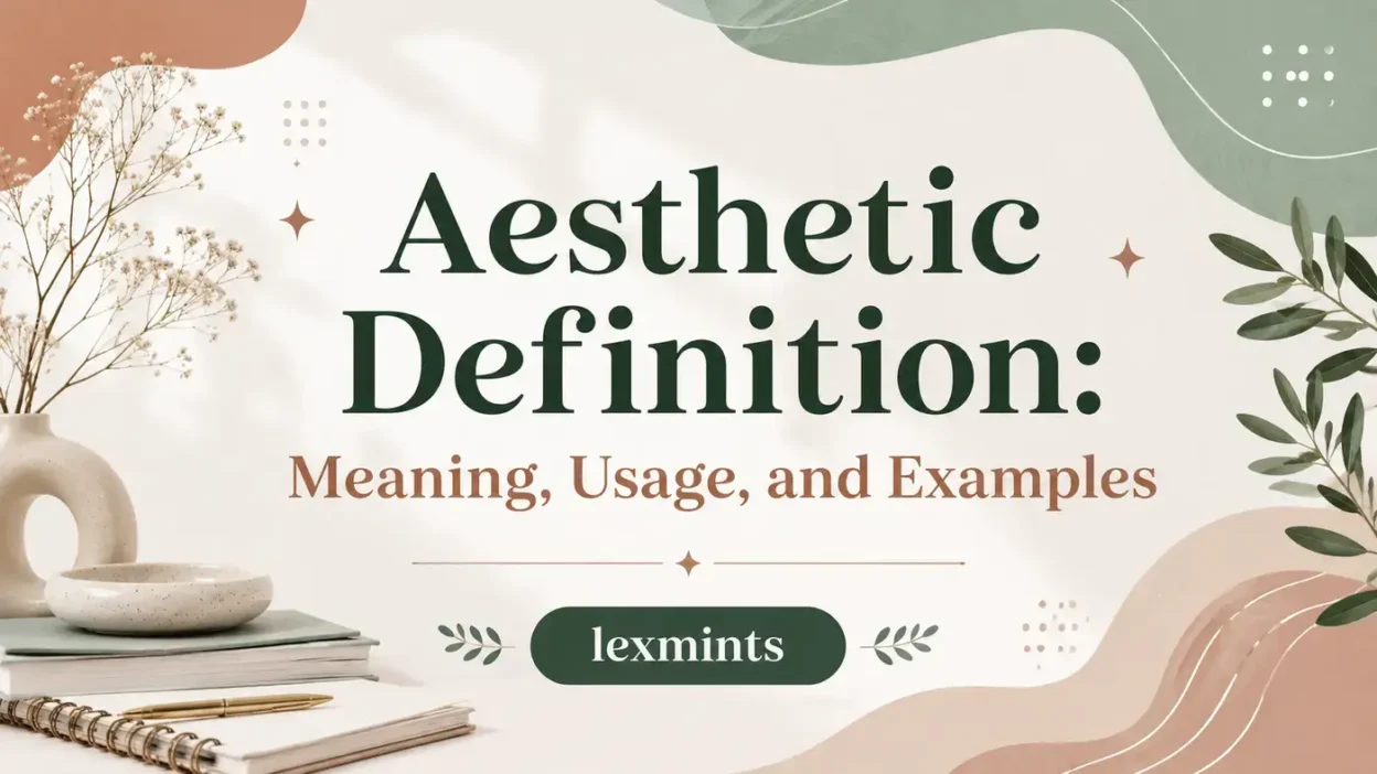 Aesthetic Definition