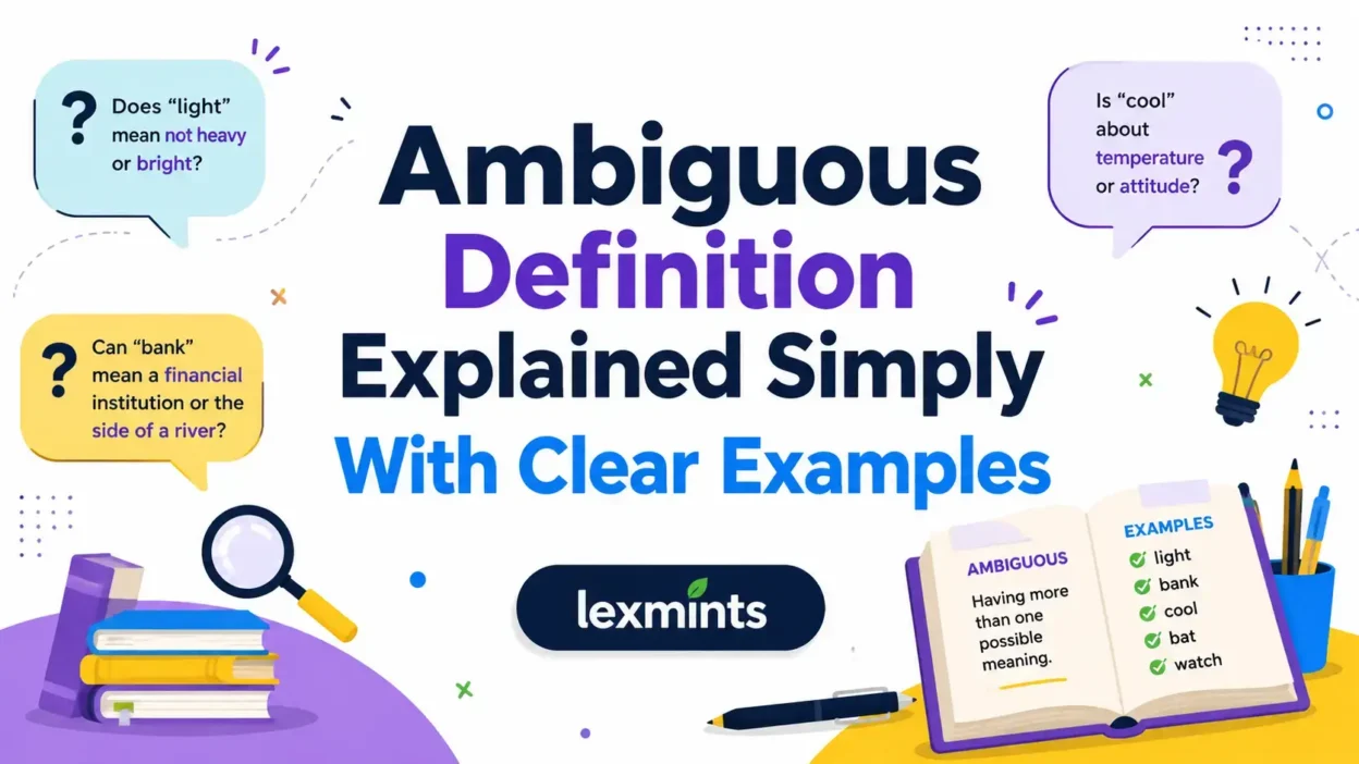 Ambiguous Definition