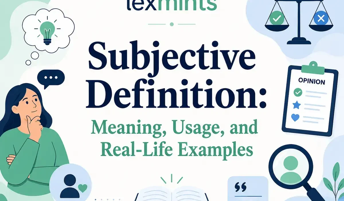 Subjective Definition