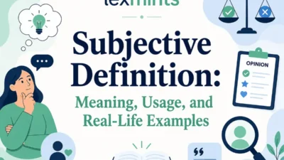 Subjective Definition
