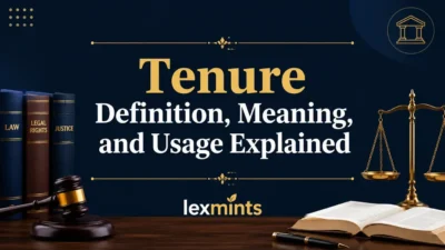 Tenure Definition