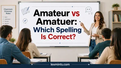 Amateur vs Amatuer: Which Spelling Is Correct